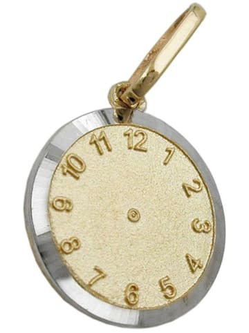 Anhänger 12,4mm 9Kt GOLD in gold