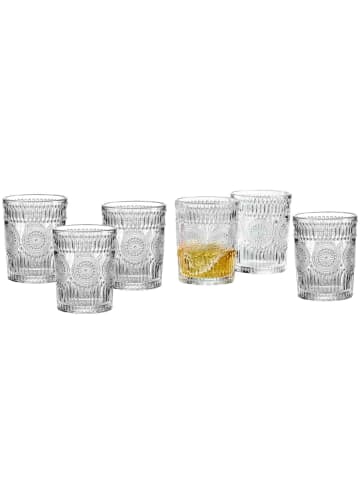 6er Set Whiskygläser Paolo in Transparent 250 ml