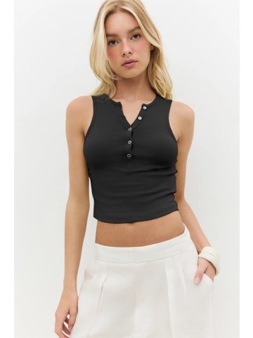 Shirt in Schwarz