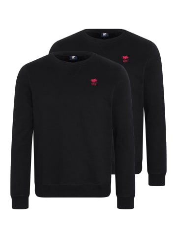 Sweatshirt Basic in Schwarz