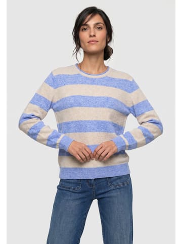 Strickpullover in Cobalt Melange