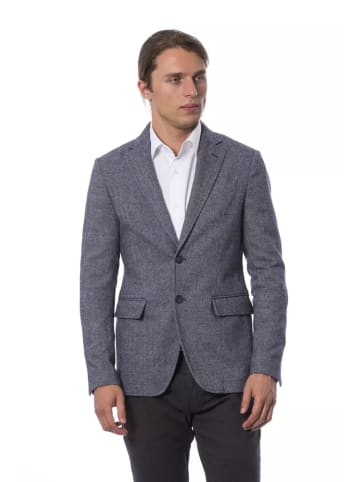 Blau Polyester Blazer