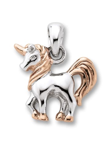 Einhorn Anhänger aus 925 Silber in silber