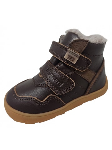 Klettschuh Barefoot Becky TEX in Braun