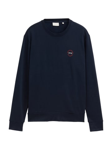 Sweatshirt in dunkelblau