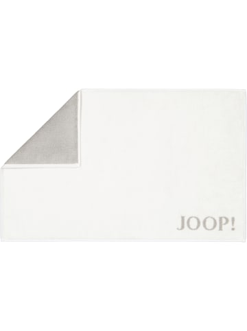 JOOP! Badematten Classic Doubleface 1600 weiß-silber - 67 in weiß-silber - 67