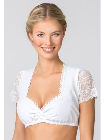 Stockerpoint Dirndlbluse Meline in weiss
