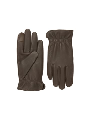 Lederhandschuhe in Dark Nickle