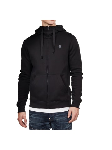 Sweatjacke in Schwarz