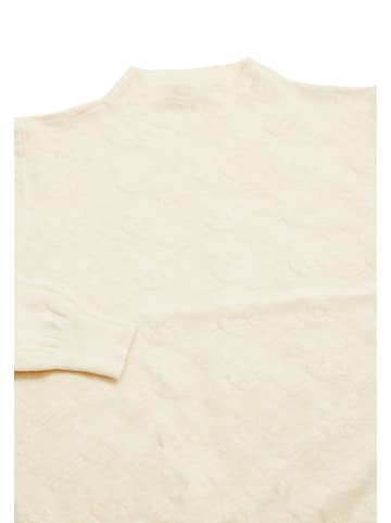 Damen Strickpullover in Wollweiss