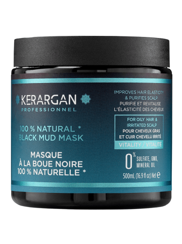 Revitalisierende Maske mit Schwarzem Schlamm, 500ml