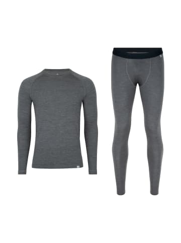 Baselayer-Set Core Merino in dark grey