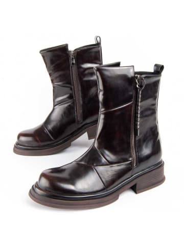 Boots ette mit Absatz, Motta in Braun