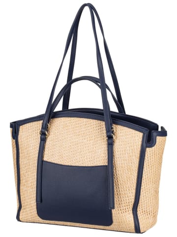 Shopper Demetra 901 in Naturale/Blu