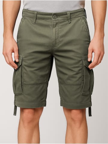 Cargo Shorts Bermuda mit Taschen in Olive