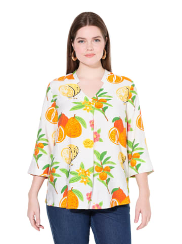 Bluse in schneeweiß