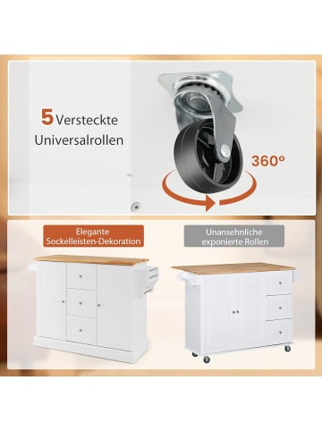 Küchenschrank in Weiß