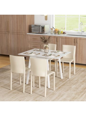 Esstisch in Weiß 110L x 86B x 75H cm