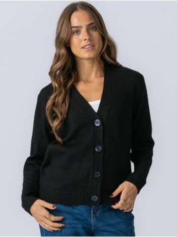 Strickjacke Knitted Cardigan in Black