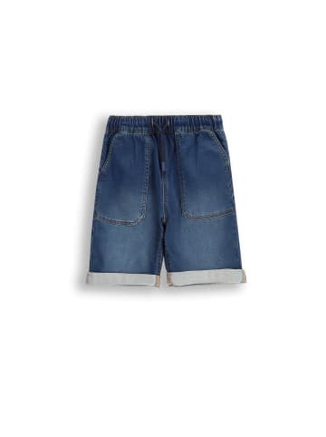 Jeansshorts in dunkelblau
