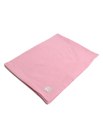 Sommer Babydecke Muslin birdal rose