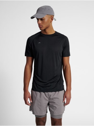 T-Shirt Nwlbeat Laufen Herren in BLACK