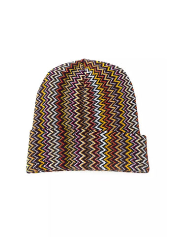 Mehrfarbig Wolle Herren Hut