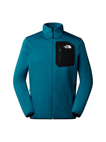 Fleecejacke Crest FZ in Blau
