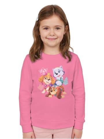 Paw Patrol Sweatshirt Pullover Oberteil Langarm in pink