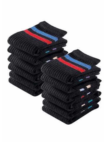 Tennissocken in schwarz