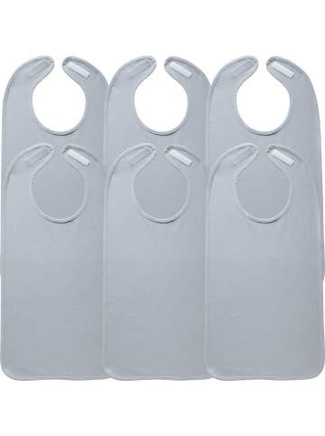 Speiseschürze 6er-Pack in hellgrau