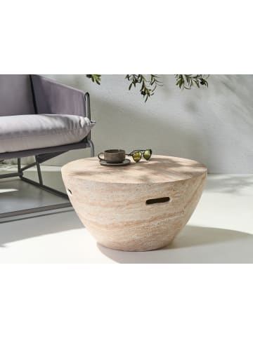 Couchtisch VICARELLO in Beige - (W) 68 x (H) 36 x (L) 68 cm