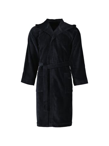 Vossen Bademäntel unisex Kapuze Texas schwarz - 7900 in schwarz - 7900