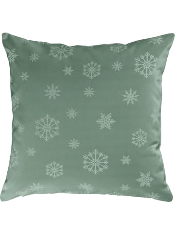 Jacquard, Baumwollmischung Kissenhülle Marbella in salbei