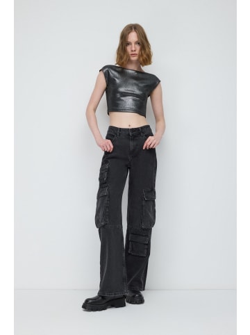 Blouse in Schwarz