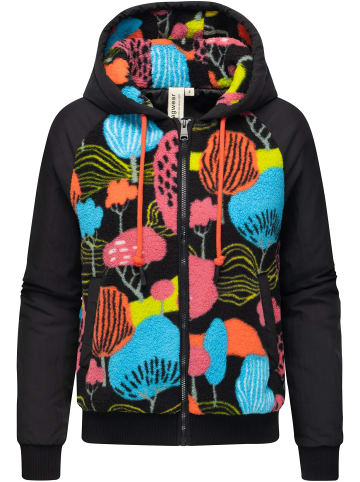 Plüschjacke Talianita Print YOUMODO in Multi Combo