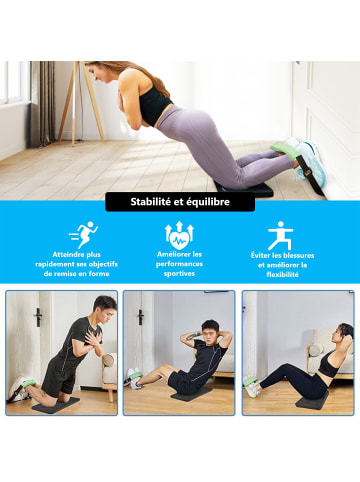 Verstellbarer Yoga-Gurt in Schwarz