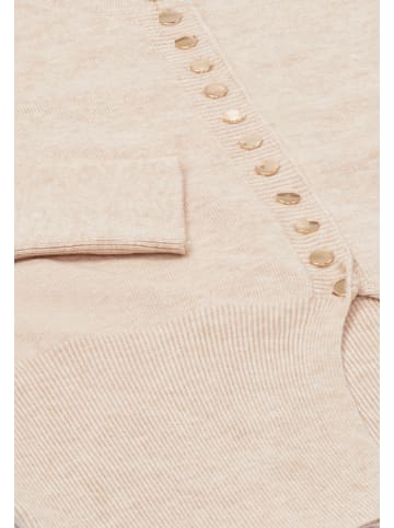 Damen Strickjacke in Beige Melange