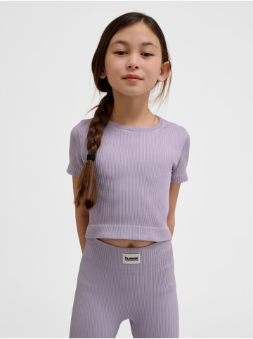 T-Shirt Hmljr Seamless Mädchen in LAVENDER GRAY