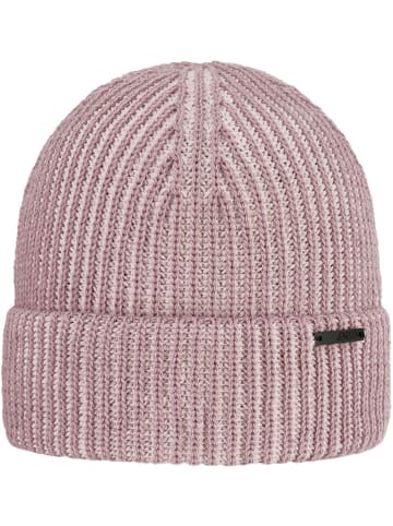 Strickmütze in lila