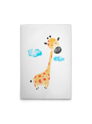 Leinwandbild Canvas Giraffe Weiss