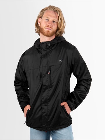 Regenjacke Alessandro Salvarini Herren Regenjacke AS323 in Schwarz