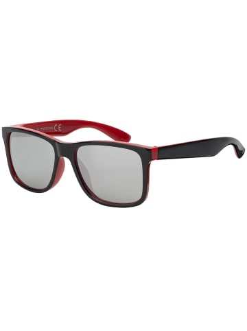 Kinder Sonnenbrille in Rot-Schwarz