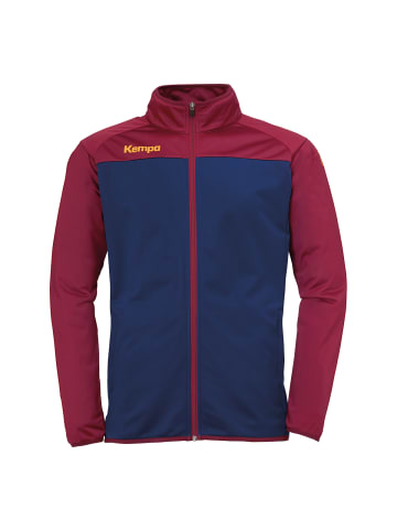 Trainingsjacke PRIME POLY JACKE Kids in deep blau/deep rot
