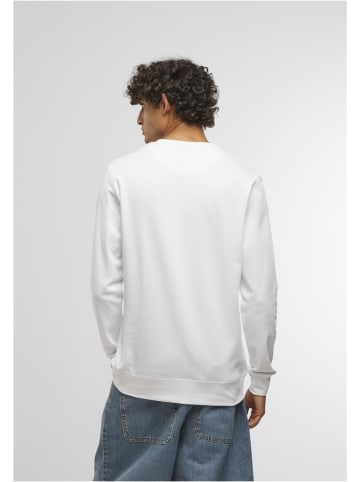 Pullover "Nyc Wording Emb Light Crew Sweatshirt" in Weiß
