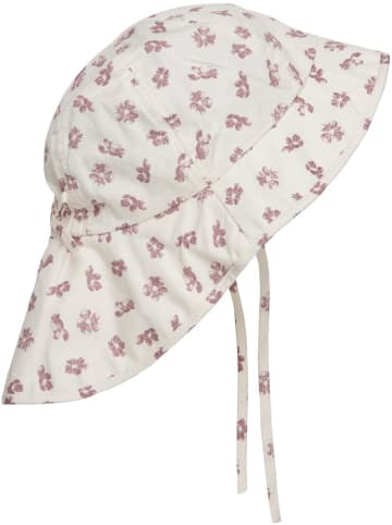 Kinder Hut "Sun hat w. string" in Beige
