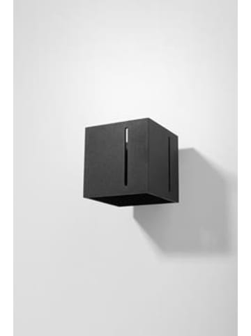 Wandleuchte PAX in Schwarz ø 10cm (H)10cm (B)12