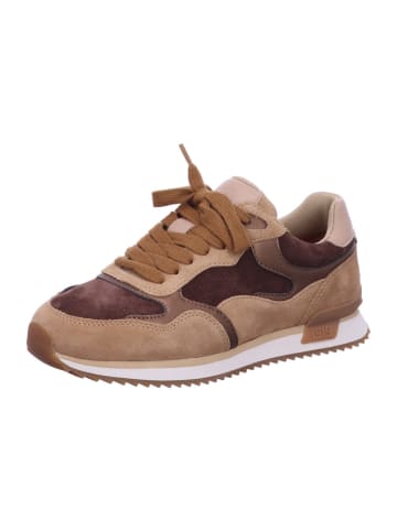 Damen- Schnürschuhe Sneaker low G in Braun