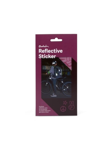 Satch Reflective Sticker Set Lila