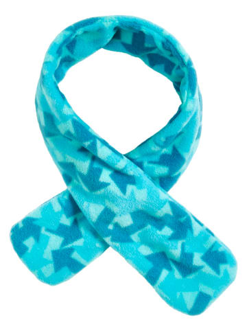 Fleece-Steckschal Pfeile Camouflage in Petrol